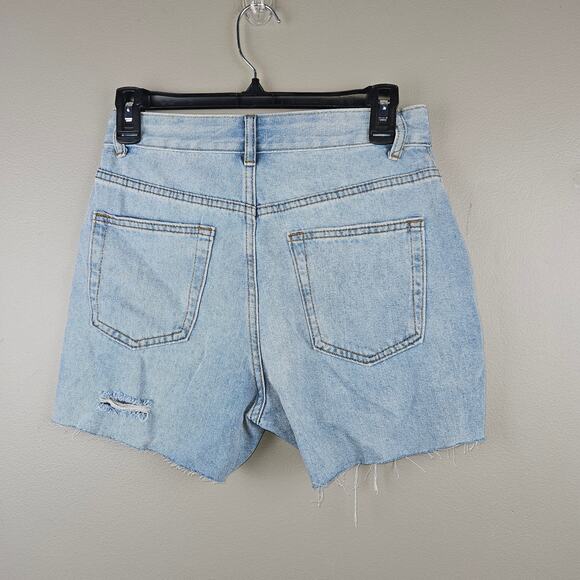 White Fox Blue Jean Shorts Size XS - Picture 2 of 9